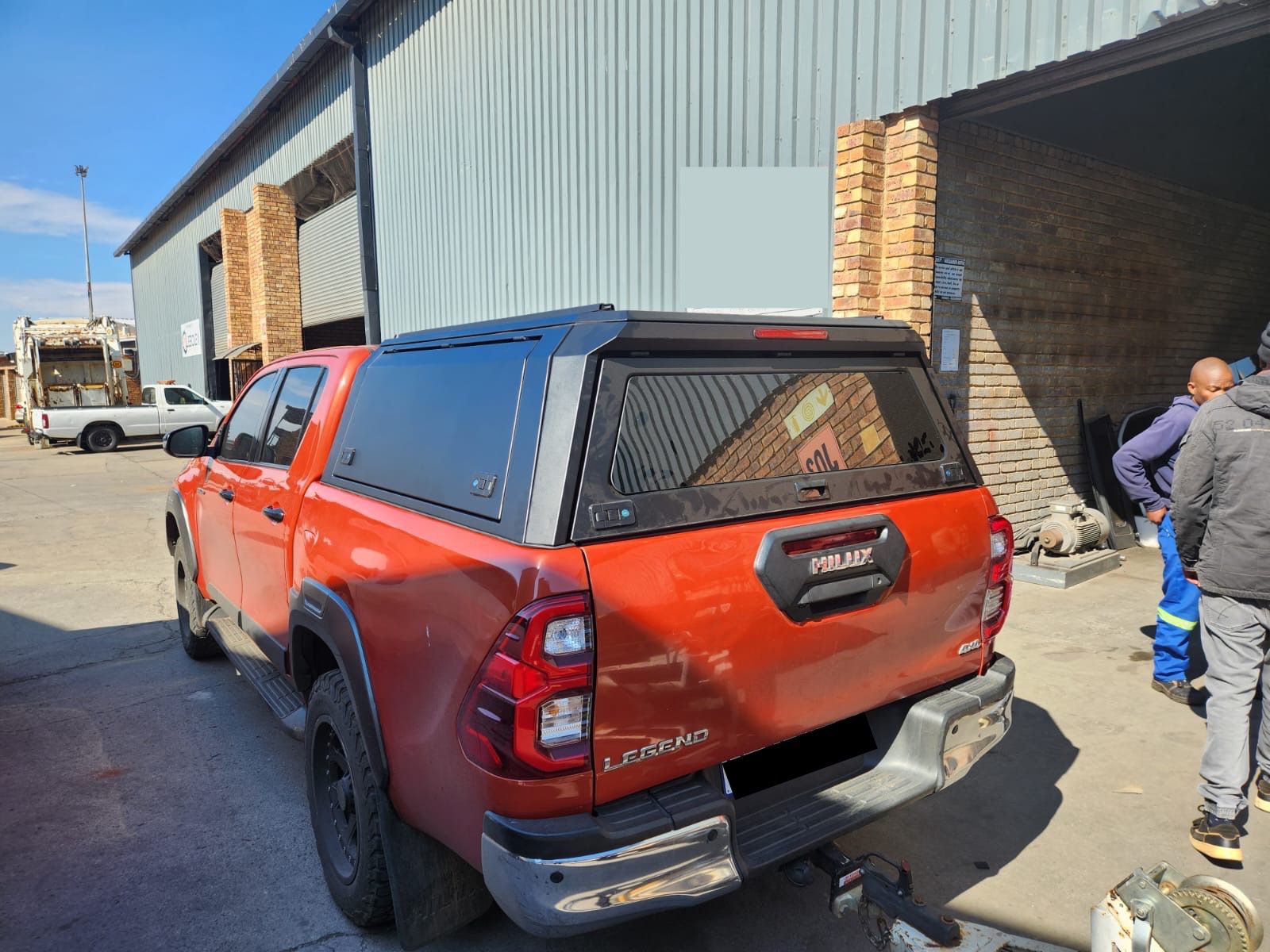 Aluminium Canopy without side - Hilux GD6 DC